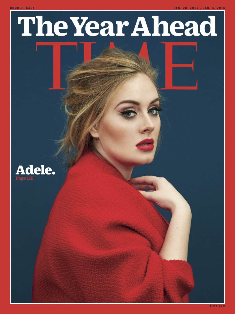 Adele Does TIME: Singing Sensation Covers The Latest Edition - Lioness Magazine