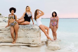 Super model Robyn Lawley and fashion blogger GabiFresh partner with swimsuitsforall to launch the Sexy at Every Curve Campaign  - Lioness Magazine