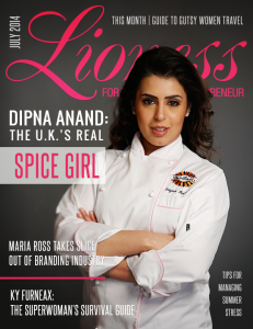 Cooking Brilliance – Dipna Anand Is The U.K.’s Real Spice Girl - Lioness Magazine