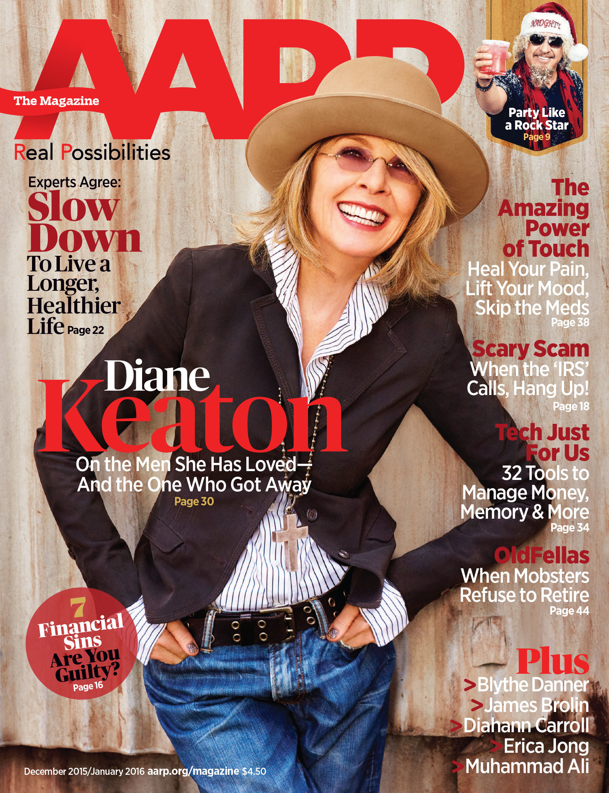 Actress Diane Keaton Talks Raising Kids At 69 And The Movie Stars She's Loved In The Latest Issue Of AARP - Lioness Magazin