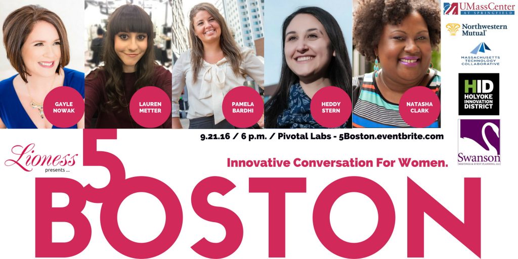5 Talks Comes To Boston - Lioness Magazine
