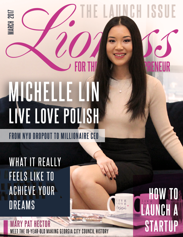 How Michelle Lin Went From NYU Dropout To Millionaire CEO - Lioness Magazine
