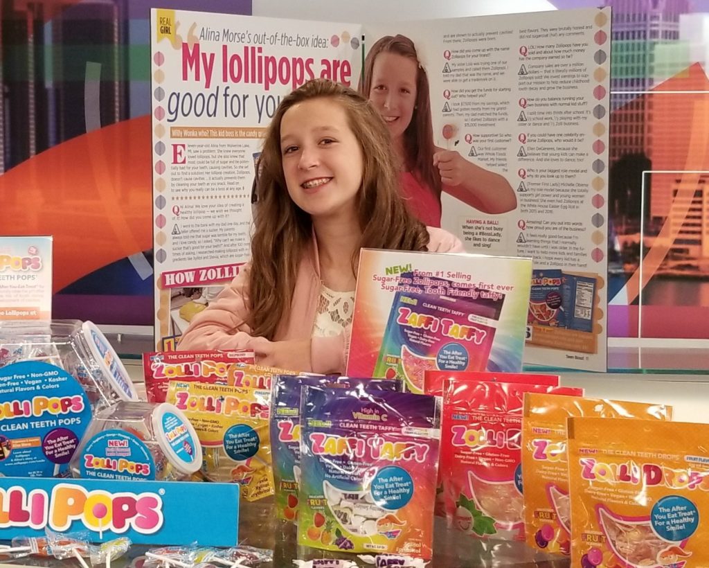 12yearold's Zollipops To Hit Oral Health Section Of 4,000 Walmart