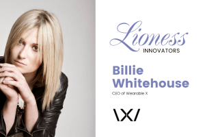 A titlecard for the Billie Whitehouse video interview