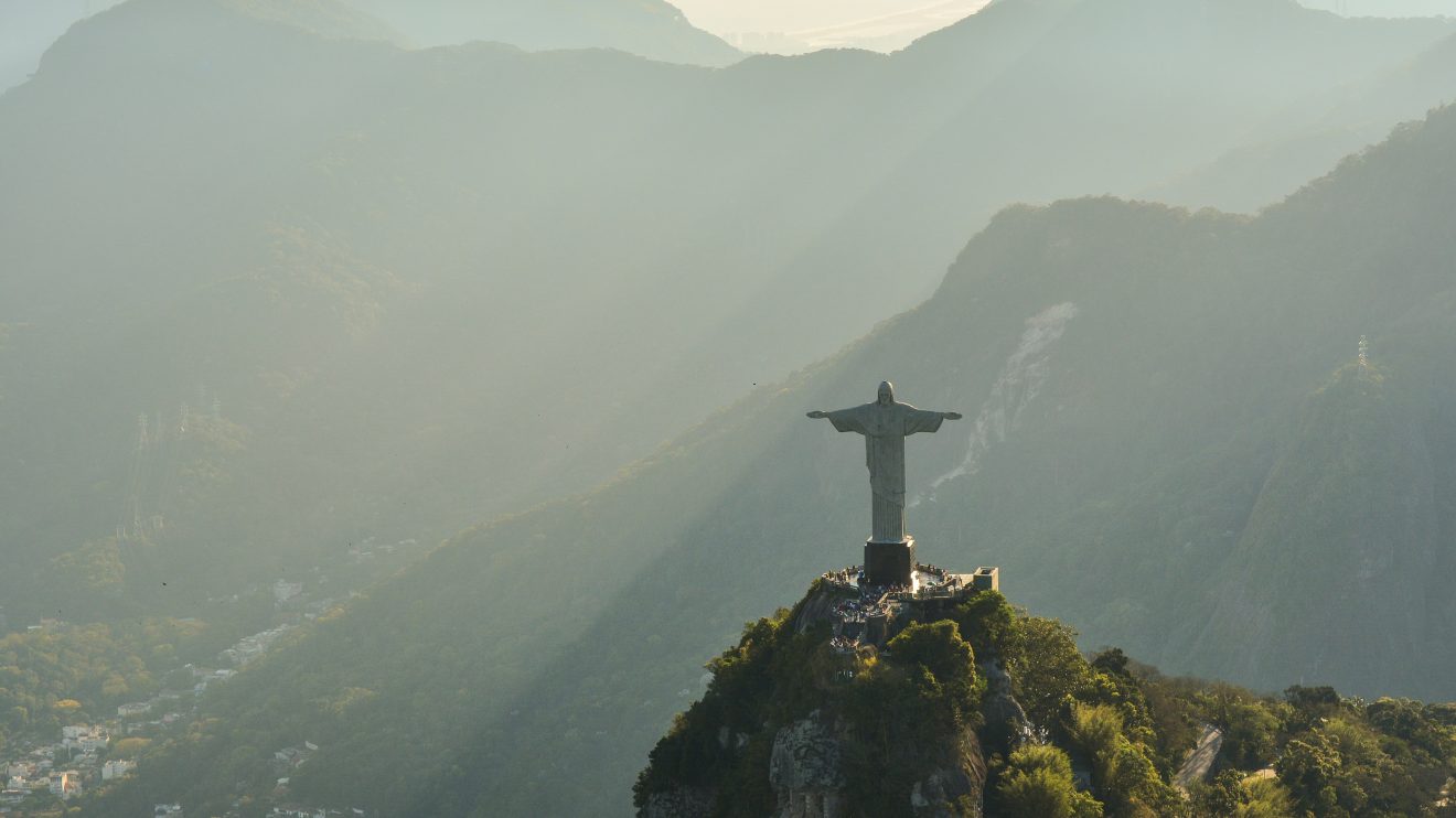 Rio's Christ the Redeemer statue, representing Bloomberg Brazil new chapter