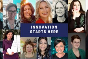 A collection of images of 2021 2Gether-International Women Founder Cohort Participants