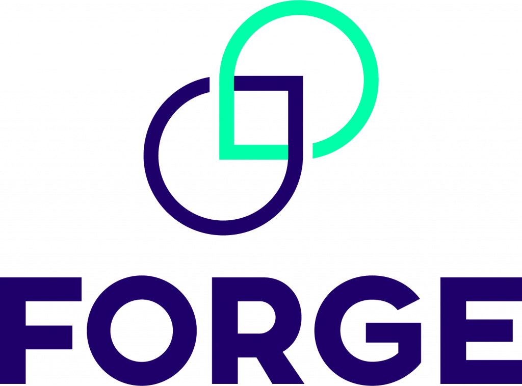 The logo for FORGE, the nonprofit hosting the cleantech grant