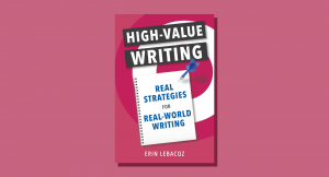 high value writing