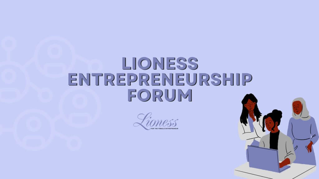 Lioness Entrepreneurship Forum Twitter Post
