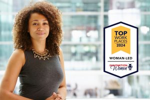 woman led top workplaces cover1