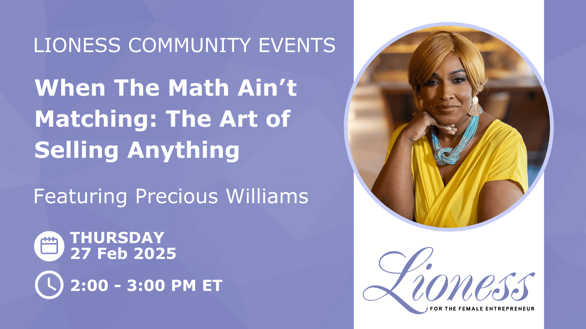 Precious Williams (1)