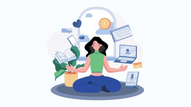 woman led work life balance