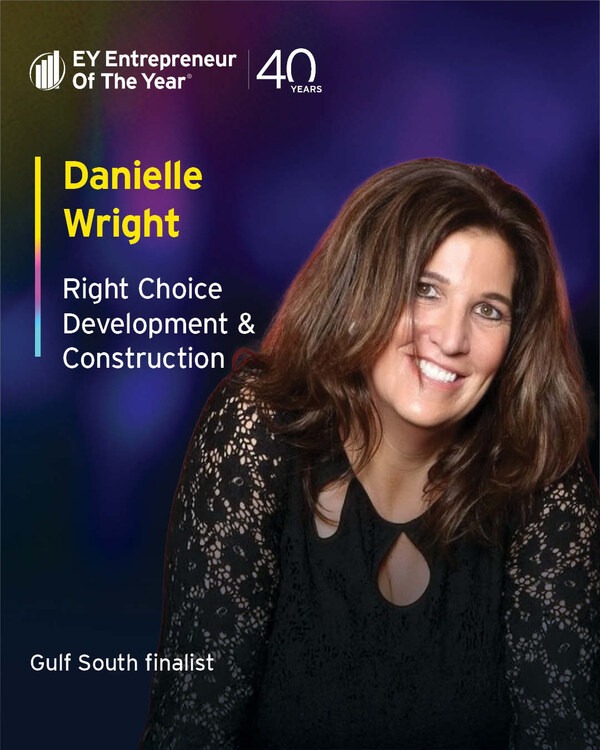 Right Choice Construction EY Danielle Wright as Entrepreneur
