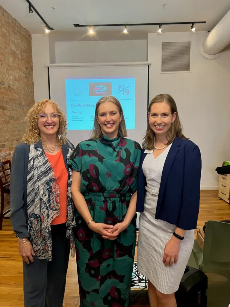 Speakers L R Jill Morenz Gaby Blocher Leah Foxx