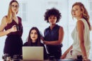 Woman startup team