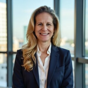 Blazer w white collared shirt office Elaine S Belson, LCSW C