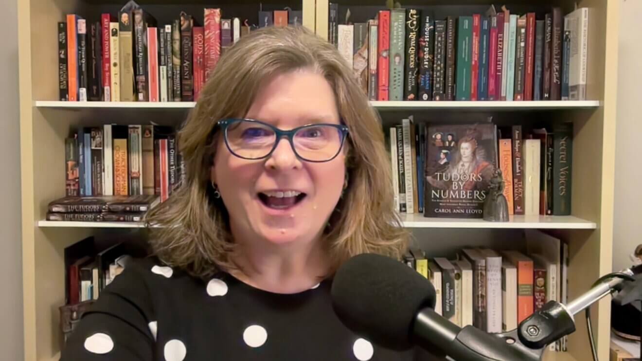 CAL bookshelf and mic 2024 Carol Ann Lloyd Stanger upscaled