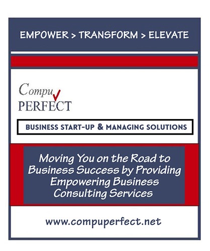 Karmen A. Booker logo Compu-Perfect