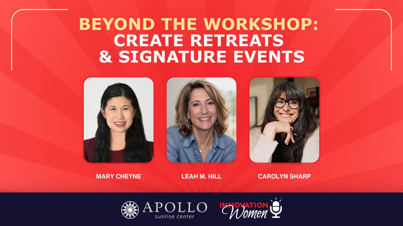 Apollo EB Event Banner Beyond the Workshop