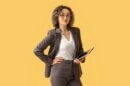 woman behind the title